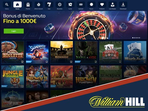 Casino William Hill Bonus Senza Deposito